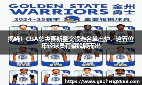 揭晓！CBA总决赛新星奖候选名单出炉，这五位年轻球员有望脱颖而出